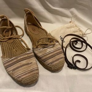 Ugg Women Libbi Serape Espadrilles Size 7